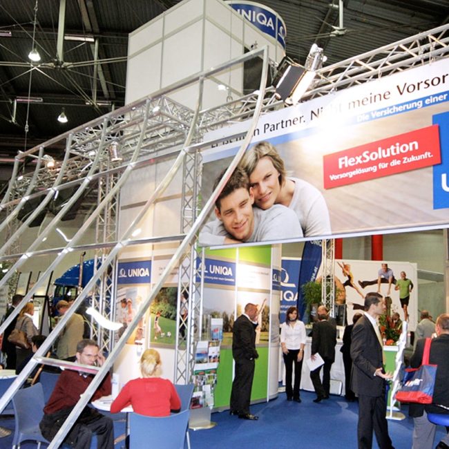 Foto UNIQA Messestand